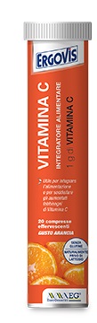 ERGOVIS VIT C 1000MG 20 COMPRESSE EFFERVESCENTI - Farmacia Del Monaco