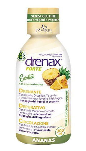 DRENAX FORTE ESOTICO CON ESTRATTO D'ANANAS 300 ML - Farmacia Del Monaco