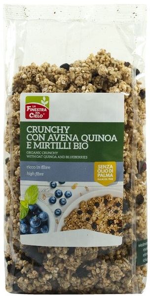 CRUNCHY CON AVENA QUINOA E MIRTILLI - Farmacia Del Monaco