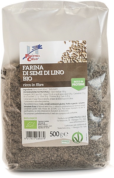 FARINA DI SEMI DI LINO - Farmacia Del Monaco