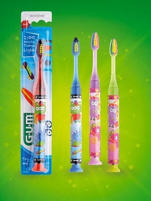 GUM LIGHT UP SPAZZOLINO  7-9 ANNI - Farmacia Del Monaco