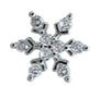 ORECCHINI STERILI SNOW WHITE CRYSTALS BJT934 - Farmacia Del Monaco