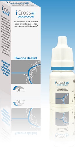 ICROSS GEL GOCCE OCULARI ACIDO IALURONICO CROSS-LINKATO 0,4% 8 ML - Farmacia Del Monaco