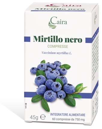 CAIRA MIRTILLO NERO 60 COMPRESSE - Farmacia Del Monaco