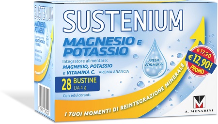 SUSTENIUM MAGNESIO POTASSIO 28 BUSTINE PROMO - Farmacia Del Monaco