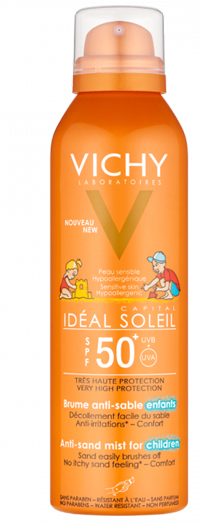 IDEAL SOLEIL ANTI-SAND KIDS SPF50 200 ML - Farmacia Del Monaco