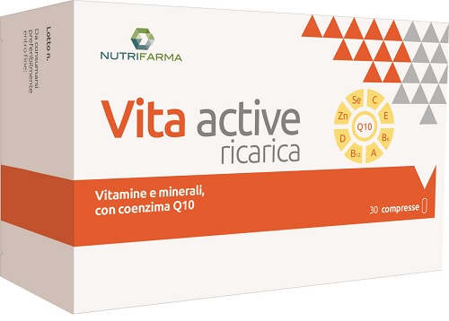 VITA ACTIVE RICARICA 30 COMPRESSE - Farmacia Del Monaco