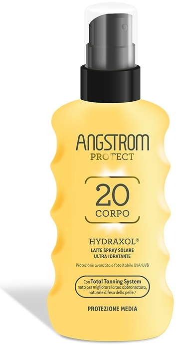 ANGSTROM PROTECT HYDRAXOL LATTE SPRAY SOLARE PROTEZIONE 20 175 ML - Farmacia Del Monaco