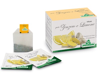 INFUSO TISANA CURCUMA + LIMONE + MIELE 20 FILTRI - Farmacia Del Monaco