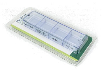 PORTAPILLOLE GIORNALIERO MEDIMAX - Farmacia Del Monaco