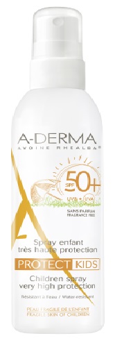 ADERMA A-D PROTECT KIDS SPRAY BAMBINO 50+ 200 ML - Farmacia Del Monaco