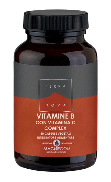 TERRANOVA COMPLESSO DI VITAMINE B CON VITAMINA C 50 CAPSULE - Farmacia Del Monaco