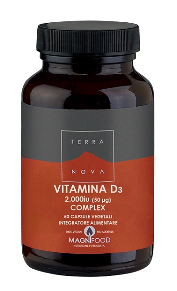 TERRANOVA COMPLESSO DI VITAMINA D3 2000 IU (50UG) 50 CAPSULE - Farmacia Del Monaco