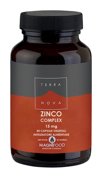 TERRANOVA COMPLESSO DI ZINCO 15 MG 50 CAPSULE - Farmacia Del Monaco
