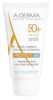 ADERMA A-D PROTECT AC FLUIDO MAT 50+ 40 ML - Farmacia Del Monaco