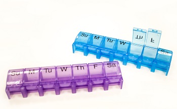 PORTAPILLOLE SETTIMANALE GRANDE 1 SCOMPARTO - Farmacia Del Monaco