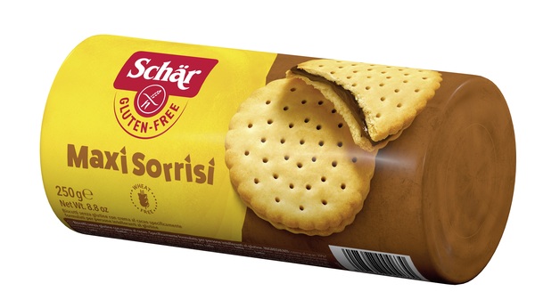 SCHAR MAXI SORRISI BISCOTTI CON CREMA AL CACAO 250 G - Farmacia Del Monaco