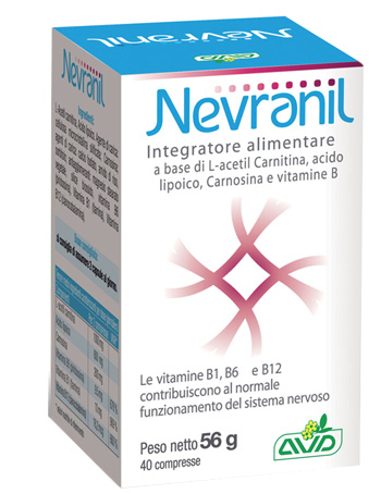 NEVRANIL 40 COMPRESSE - Farmacia Del Monaco