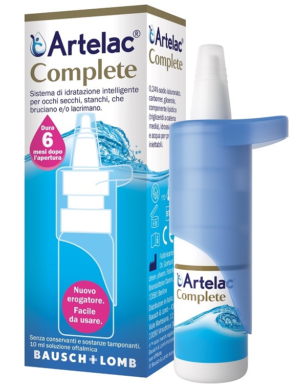 ARTELAC COMPLETE MULTIDOSE 10 ML - Farmacia Del Monaco