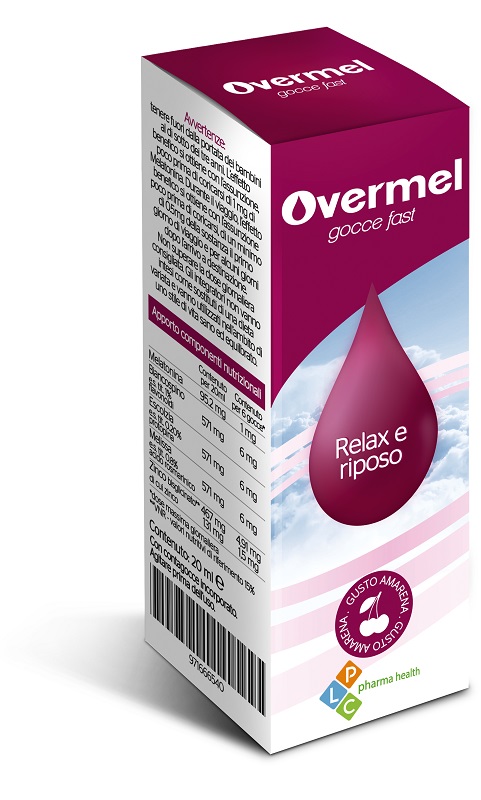 OVERMEL GOCCE FAST 20 ML GUSTO AMARENA - Farmacia Del Monaco