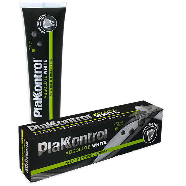PLAKKONTROL ABSOLUTE WHITE DENTIFRICIO 75 ML - Farmacia Del Monaco