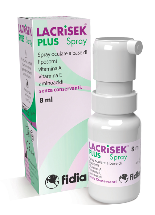 LACRISEK PLUS SPRAY SENZA CONSERVANTI SOLUZIONE OFTALMICA 8 ML - Farmacia Del Monaco