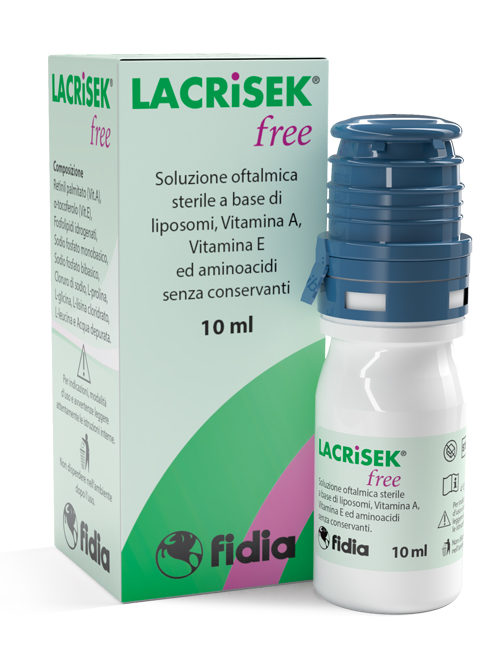 LACRISEK FREE SOLUZIONE OFTALMICA SENZA CONSERVANTI 10 ML - Farmacia Del Monaco