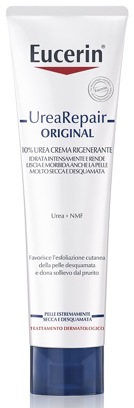 EUCERIN UREAREPAIR ORIGINAL CREMA RIGENERANTE 10% UREA 100 ML TRAVEL SIZE - Farmacia Del Monaco