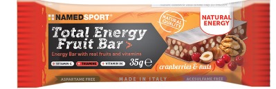 TOTAL ENERGY FRUIT BAR CRANBERRY & NUTS 35 G - Farmacia Del Monaco