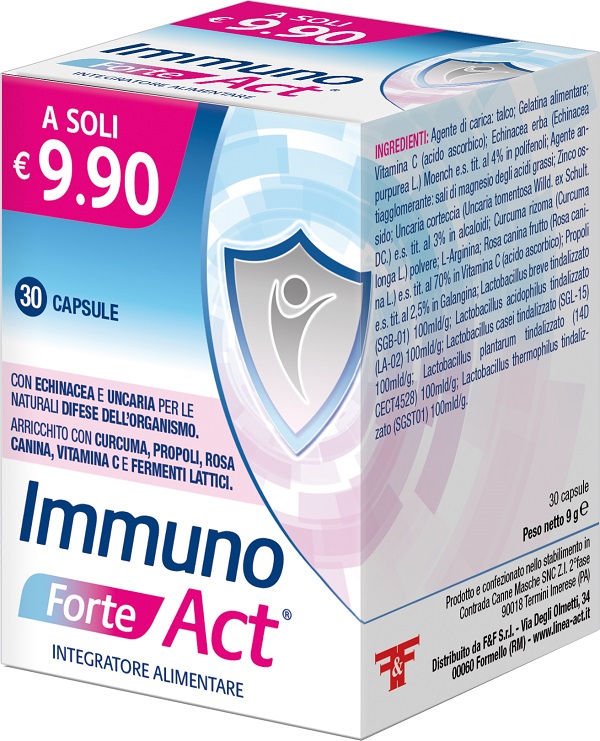 IMMUNO FORTE ACT 30 CAPSULE - Farmacia Del Monaco