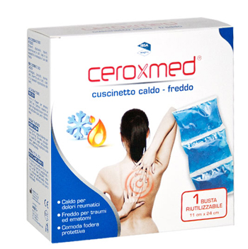 CUSCINETTO CALDO/FREDDO CEROXMED 11 X 24 CM 1 BUSTA - Farmacia Del Monaco