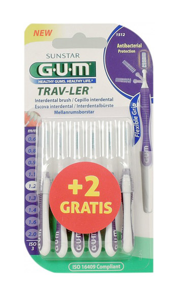 GUM TRAVLER 1512 SCOVO 1,2 6 PEZZI - Farmacia Del Monaco