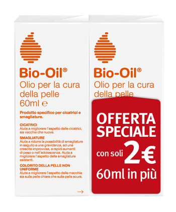 BIO-OIL OLIO PER LA CURA DELLA PELLE 2 X 60 ML - Farmacia Del Monaco