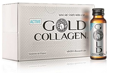 GOLD COLLAGEN ACTIVE 10 FLACONCINI 50 ML - Farmacia Del Monaco