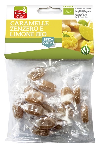CARAMELLE ZENZERO E LIMONE BIO 50 G - Farmacia Del Monaco