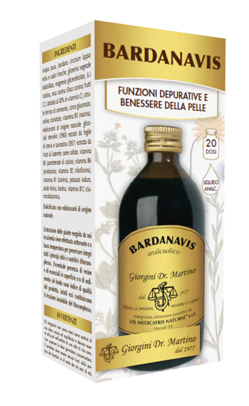BARDANAVIS LIQUIDO ANALCOLICO 200 ML - Farmacia Del Monaco