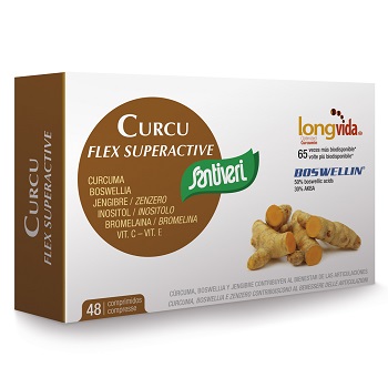 CURCU FLEX SUPERACTIVE 48 COMPRESSE - Farmacia Del Monaco