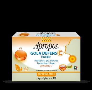 APROPOS GOLA DEFENS C ACE 20 PASTIGLIE - Farmacia Del Monaco