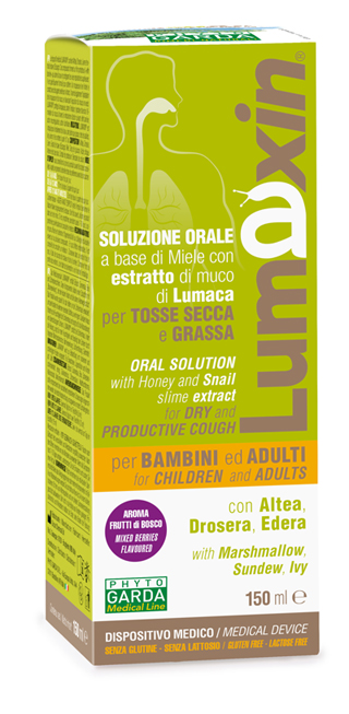 LUMAXIN DISPOSITIVO MEDICO SCIROPPO ADULTI/BAMBINI 150 ML - Farmacia Del Monaco
