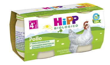 HIPP BIO HIPP BIO OMOGENEIZZATO POLLO 2X80 G - Farmacia Del Monaco