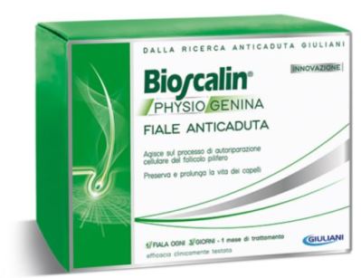BIOSCALIN PHYSIOGENINA 10 FIALE ANTICADUTA DA 3,5 ML - Farmacia Del Monaco