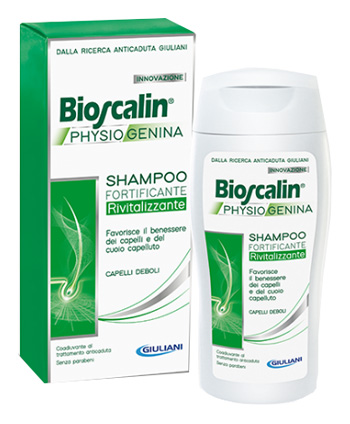 BIOSCALIN PHYSIOGENINA SHAMPOO FORTIFICANTE RIVITALIZZANTE 200 ML - Farmacia Del Monaco