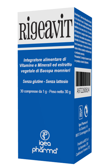 RIGEAVIT 30 COMPRESSE - Farmacia Del Monaco
