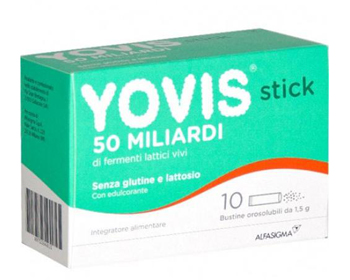 YOVIS STICK 10 BUSTINE DA 1,5 G - Farmacia Del Monaco