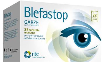 BLEFASTOP GARZA CON HY-TER IN COTONE PIEGATA CON FILO DI BARIO 28 PEZZI - Farmacia Del Monaco