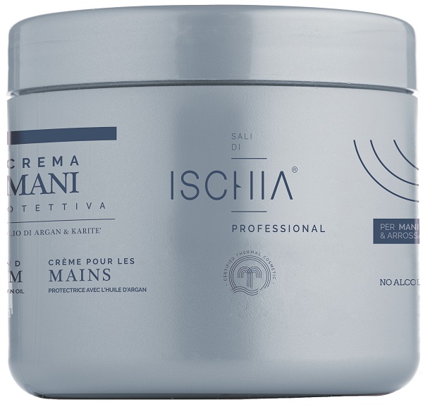 ISCHIA EAU THERMALE CREMA MANI PROTETTIVA ARGAN 500 ML - Farmacia Del Monaco
