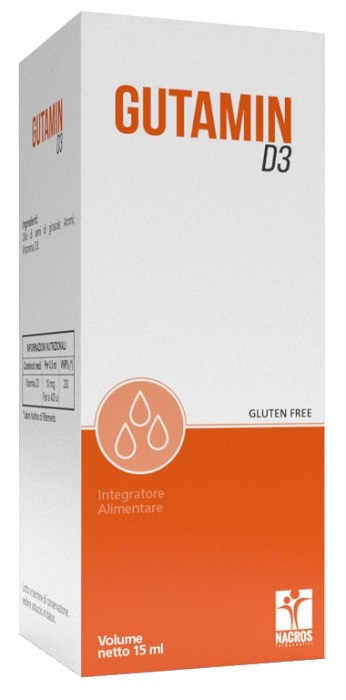 GUTAMIN D3 15 ML - Farmacia Del Monaco