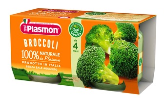 PLASMON OMOGENEIZZATO BROCCOLI 2 X 80 G - Farmacia Del Monaco
