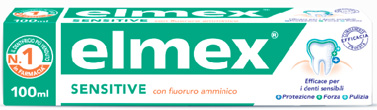ELMEX DENTIFRICIO SENSITIVE CON FLUORURO AMMINICO 100 ML - Farmacia Del Monaco