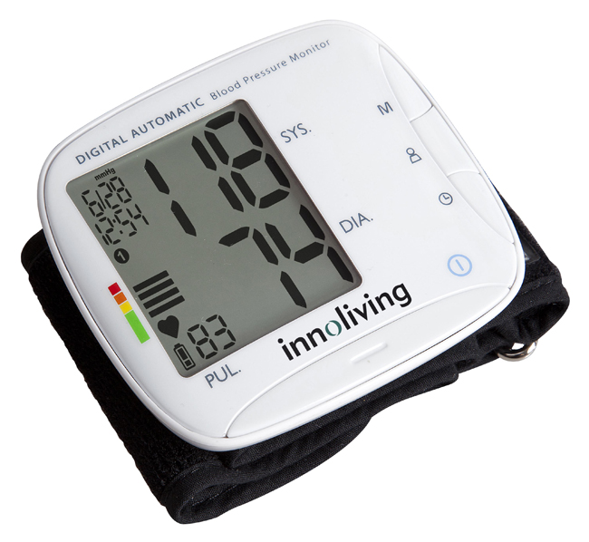 MISURATORE DI PRESSIONE DIGITALE DA POLSO AMPIO DISPLAY LCD - Farmacia Del Monaco